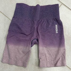 Gymshark ombré shorts size M